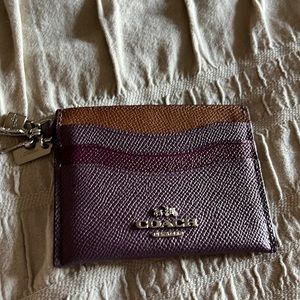 Coach card holder
